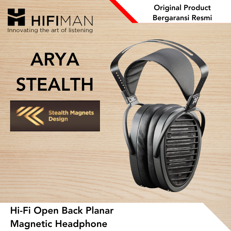 HiFiman ARYA Stealth Open Back Planar Magnetic Headphone
